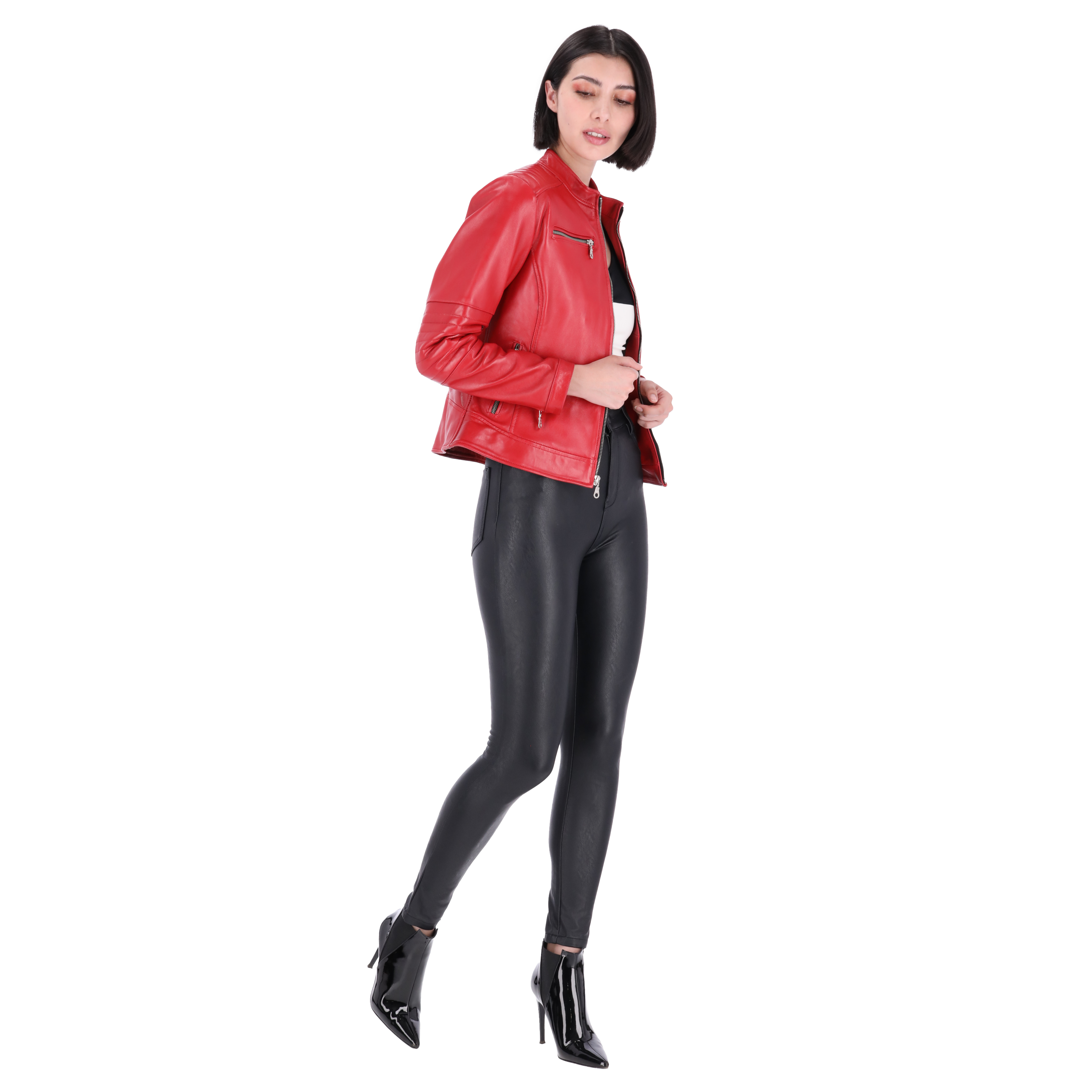 Chamarra para Dama de Piel | A00I04