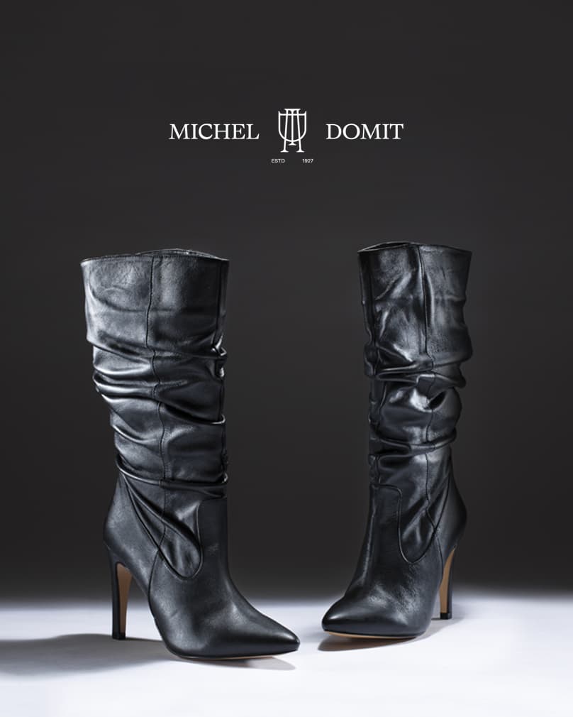 Moda Domit ¡Botas altas, una pieza que no pasará de moda! – Michel Domit