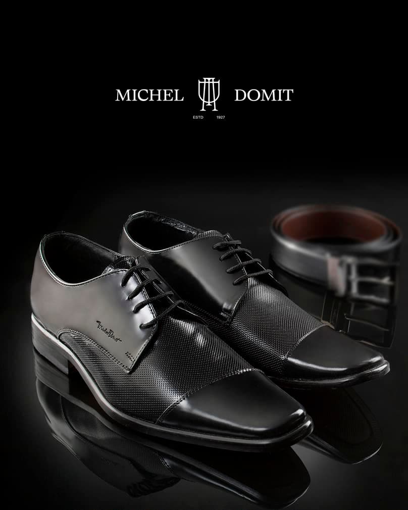 zapatos oxford de piel para hombre Michel Domit